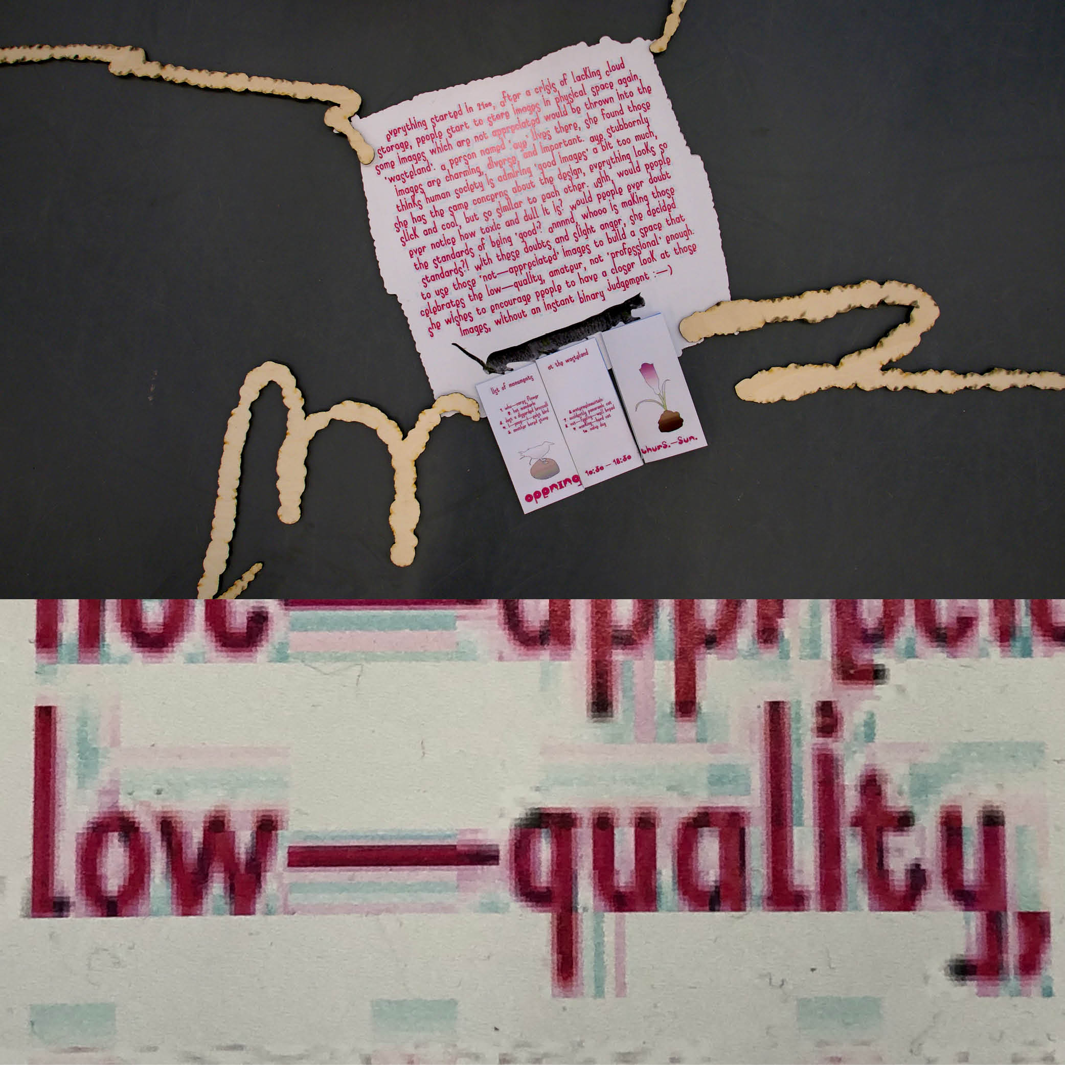 it looks beautiful from afar 看上去很美 