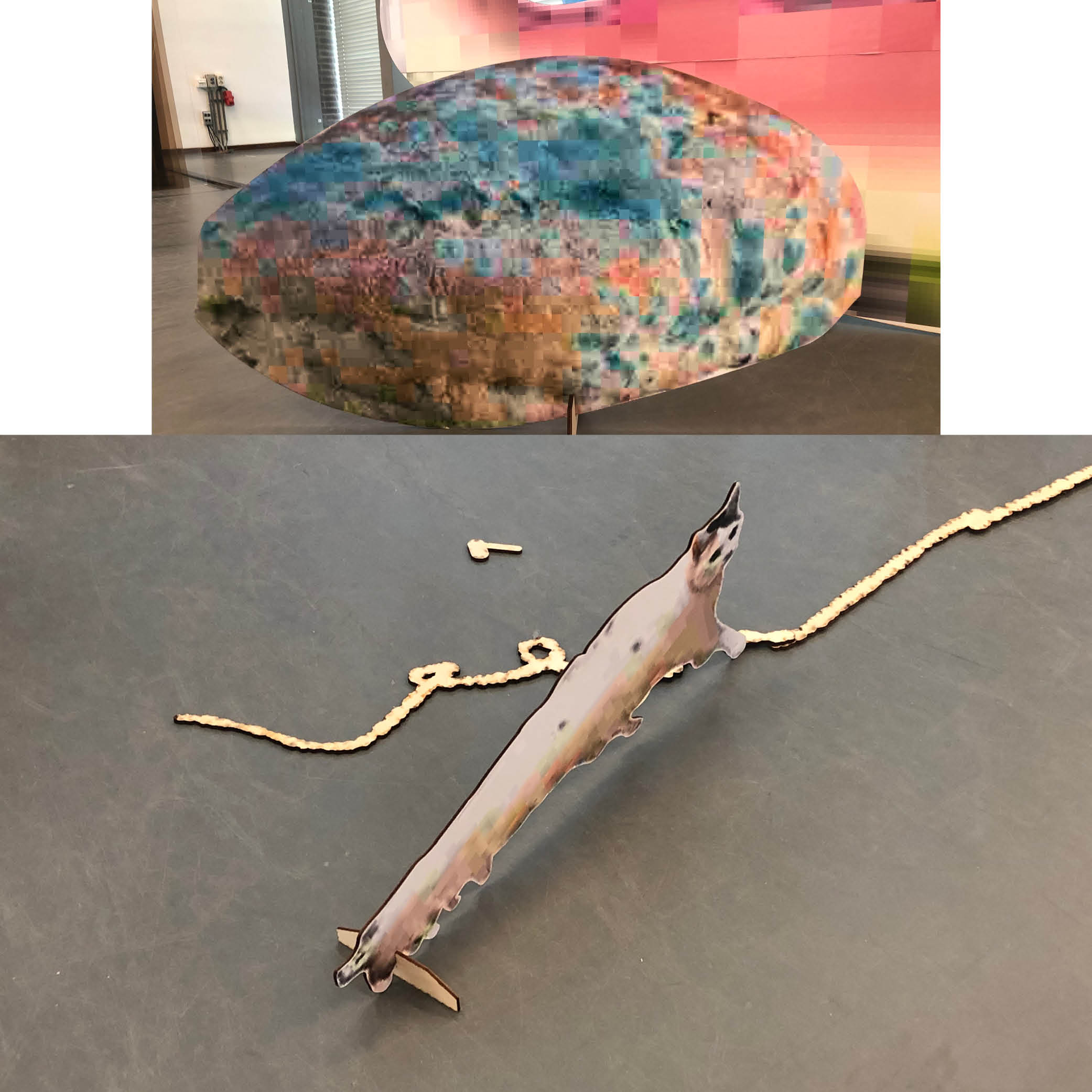 it looks beautiful from afar 看上去很美 